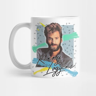 Kenny Loggins / 80s Aesthetic Fan Art Design Mug